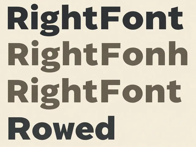 RightFont管理复古字体,提升网页字面率,打造怀旧风视觉