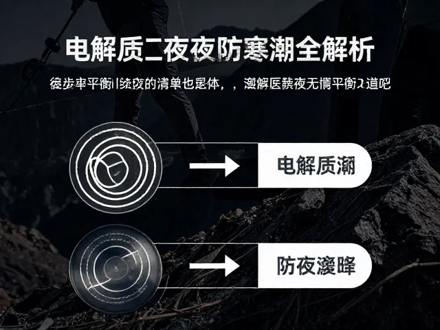 户外徒步健康指南，电解质补充与夜间防寒防潮全解析