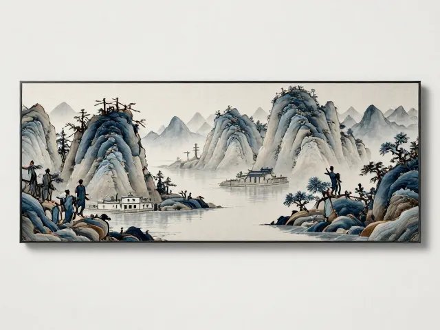 新中式雅致风的空间叙事逻辑