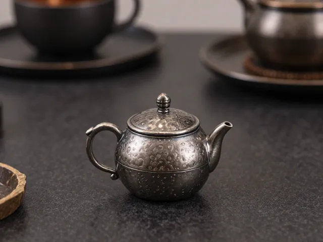 金属茶宠在茶桌空间中的雅趣营造