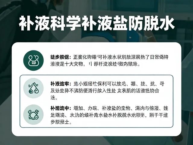 补液盐的选择标准与成分解析