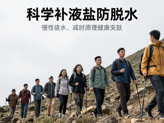 徒步过程中的科学补液策略
