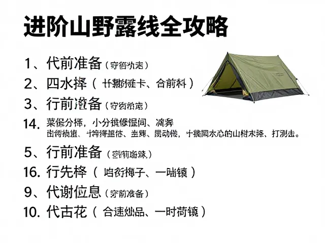宠物友好徒步路线推荐，进阶山野露营全攻略
