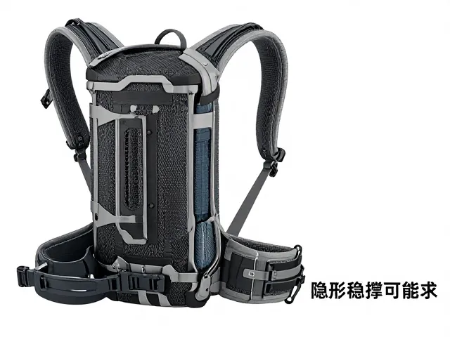 30-45L短途背包隐形支撑骨架,检查支架稳定性指南