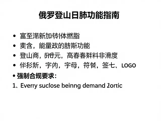 登山日饮食安排:能量密度与恢复效率的科学配比