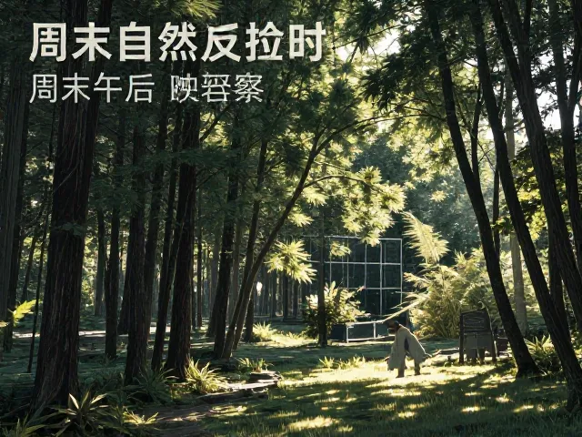 周末午后自然风光打卡,沉浸式自然观察指南