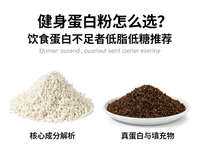 健身蛋白粉怎么选?饮食蛋白不足者低脂低糖推荐