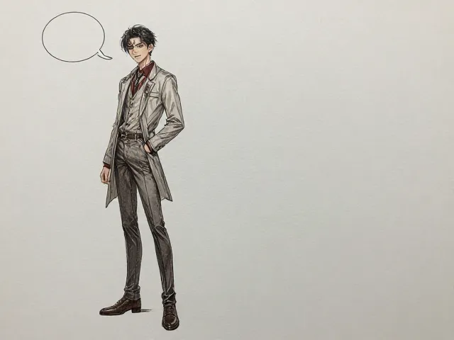 角色单人立绘设计教程，结合台词气泡打造高辨识度单图