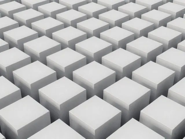 立方体铸造成型,重塑几何秩序感的视觉美学