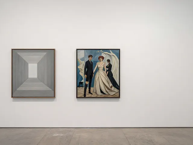 数码辅助构图重塑战后欧美油画,装置性表达引领当代艺术新潮流