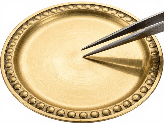 老式圆孔金银拉丝板搭配镊子，打造复古维多利亚风格装饰灵感