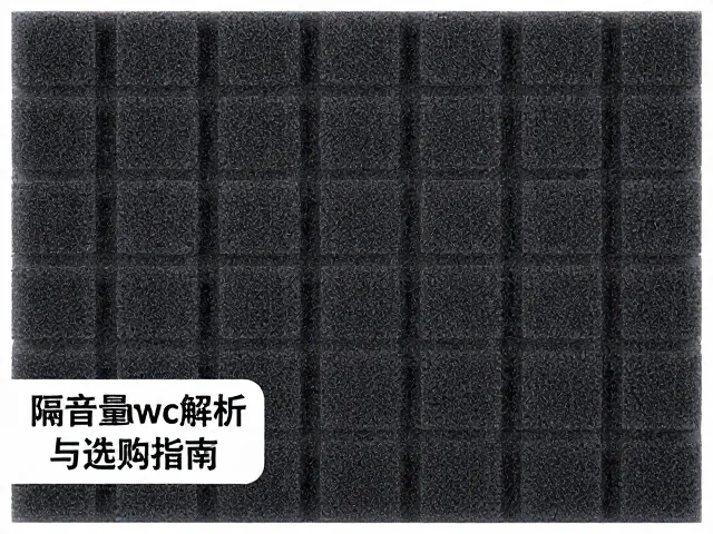吸音海绵配抗菌抗病毒涂层,隔音量Rwc实测解析与选购指南