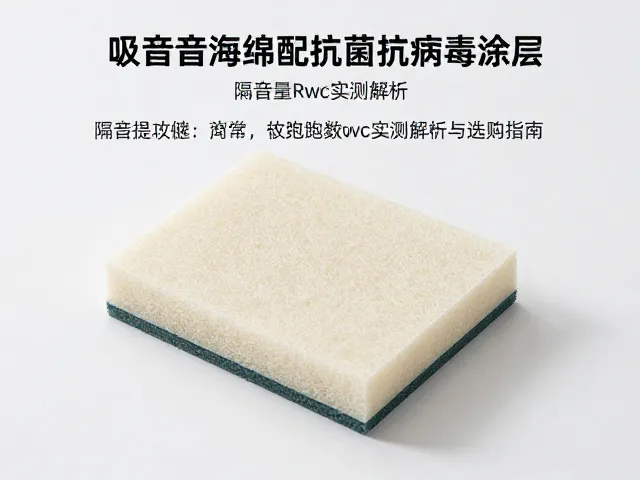 吸音海绵配抗菌抗病毒涂层,隔音量Rwc实测解析与选购指南