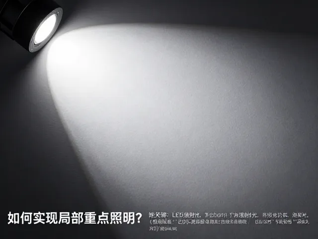 LED漫反射光如何实现局部重点照明？专业解析与选型指南
