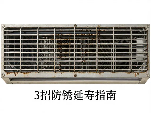窗式空调金属格栅腐蚀？3招防锈延寿指南