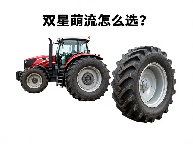 双星轮胎怎么选?根据拖拉机马力匹配农田花纹,省油更耐磨