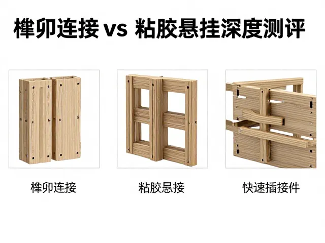 榫卯连接vs粘胶悬挂vs快速插接件,3大安装方式深度测评