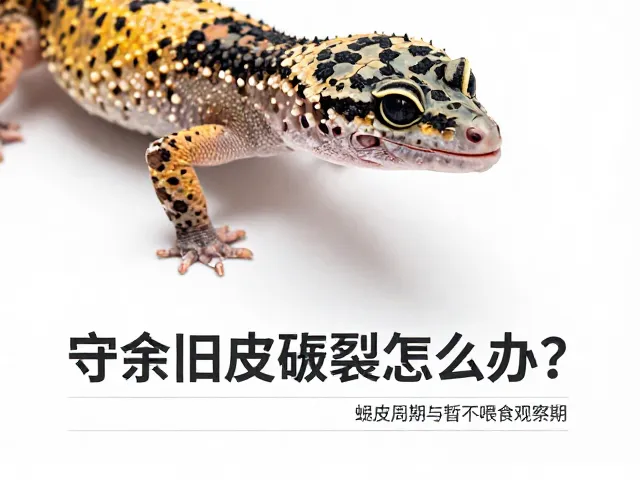 守宫旧皮破裂怎么办？蜕皮周期与暂不喂食观察期详解