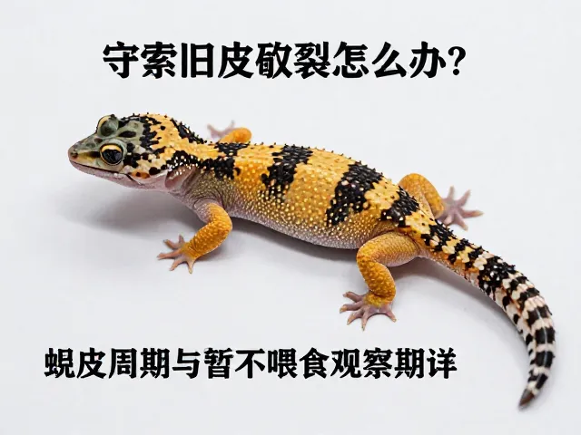 守宫旧皮破裂怎么办？蜕皮周期与暂不喂食观察期详解