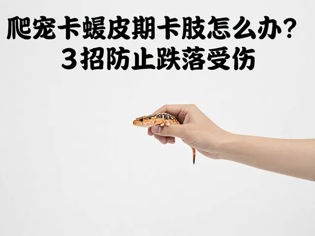 爬宠蜕皮期卡肢怎么办?3招防止跌落受伤,新手必看保命技巧