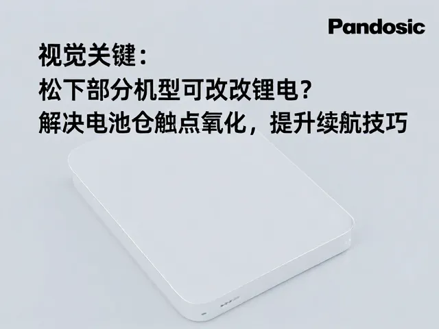 松下部分机型可改锂电?解决电池仓触点氧化,提升续航技巧