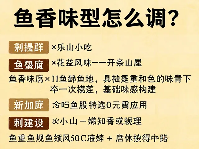 鱼香味型怎么调？乐山小吃风味复合香气叠加秘方