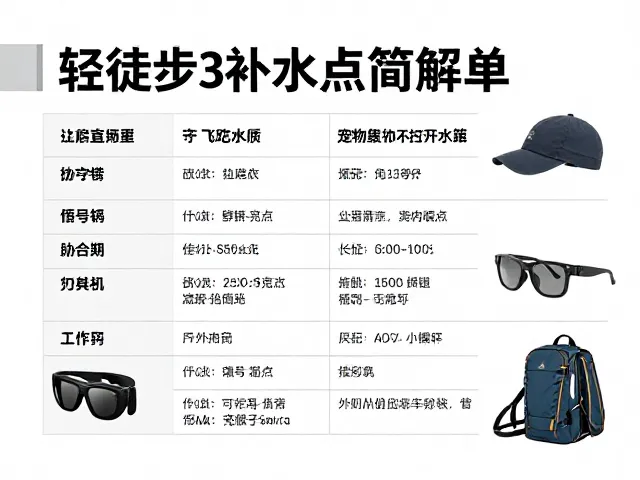新手轻徒步,宠物友好路线推荐,沿途补水点全解析