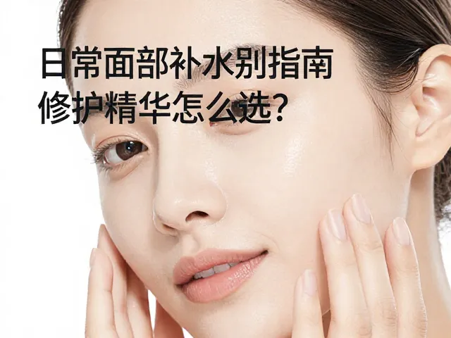日常面部补水指南，净化表层肌肤，修护精华怎么选？