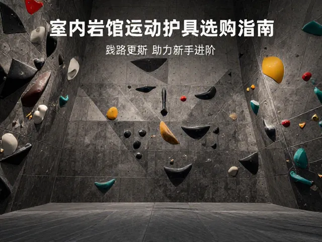 室内岩馆运动护具选购指南，线路定期更新助力新手进阶