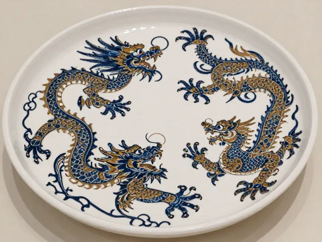 非遗陶艺保护策略，龙凤纹彩绘修复与传承之道