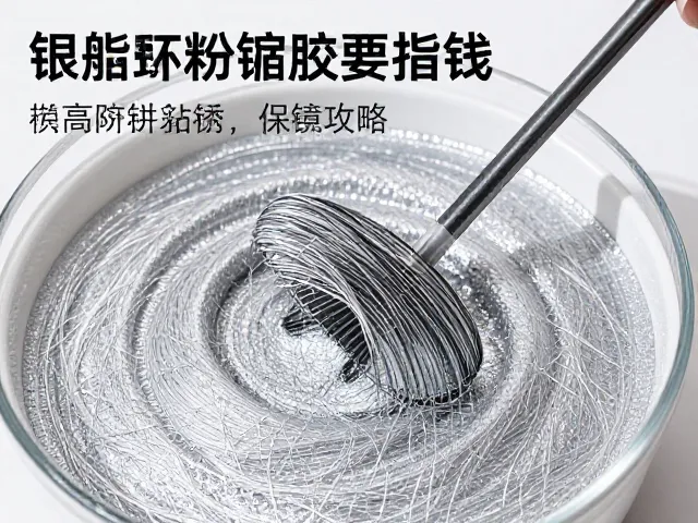 银粉环氧树脂胶怎么用?搭配钢丝棉打磨,揭秘高强度粘接与防锈全攻略