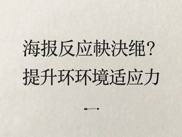行为管理与心理韧性构建