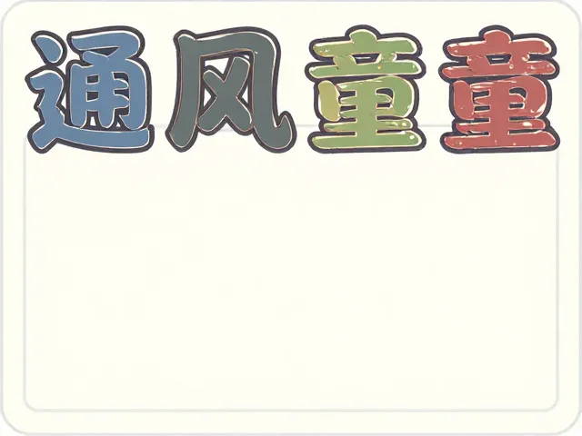 Q版卡通风童趣插画描边字体设计灵感与素材推荐