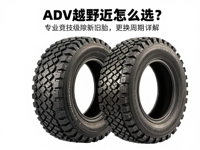 ADV越野轮胎怎么选?专业竞技级胎新旧胎更换周期详解
