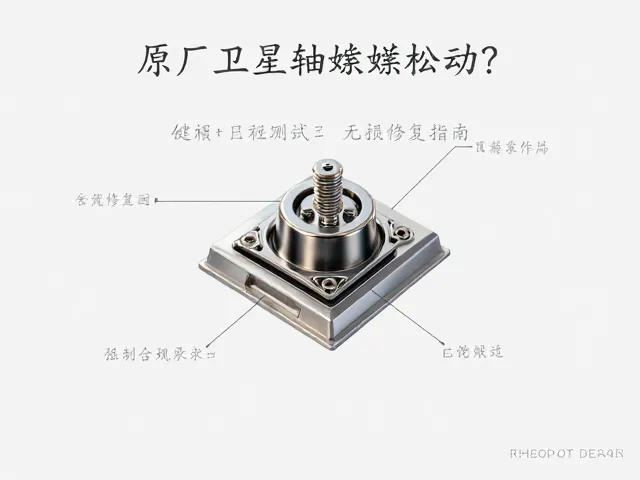 原厂卫星轴螺丝松动?键帽适配测试与无损修复指南