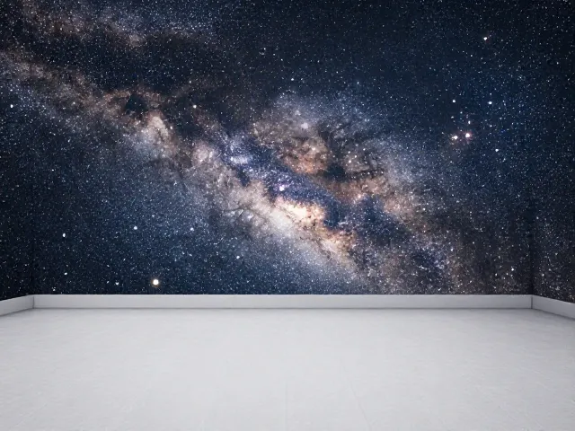 立体贴星空银河,文艺装点的梦幻角落,点亮你的小众生活美学