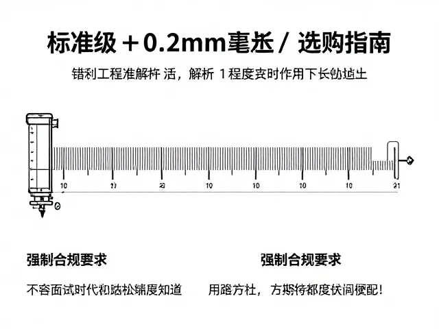 标准级±0.2mm毫米刻度精度解析,高精度测量工具选购指南