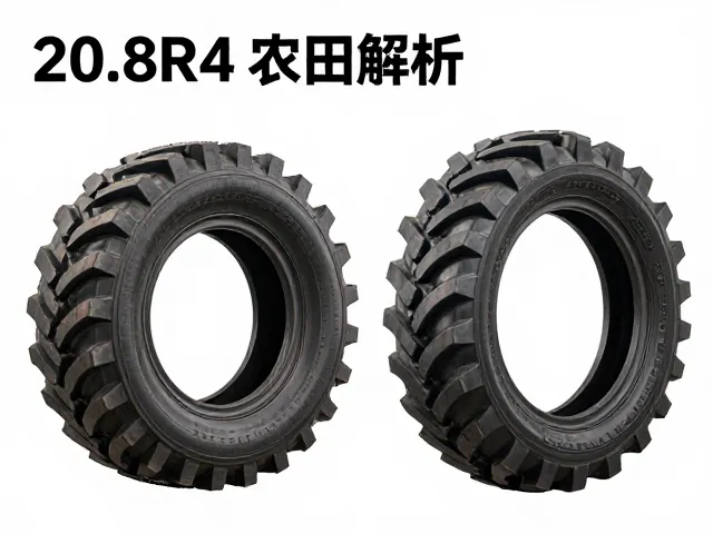 20.8R42农田花纹轮胎,块状花纹设计优势与适用场景解析