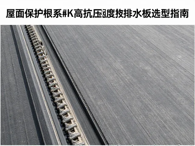 屋面保护根系,高抗压强度排水板选型指南