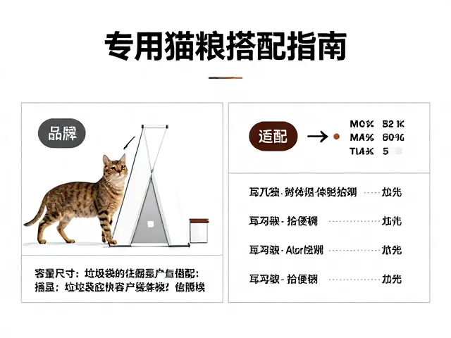 专用猫粮搭配指南,垃圾袋容量尺寸适配与拾便袋选购技巧