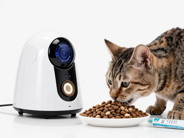 智能逗猫机器人配专用猫粮,搭配宠物牙膏打造养宠新体验