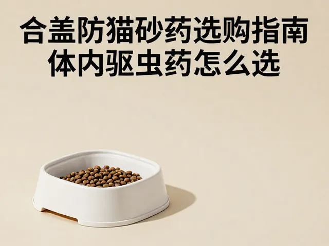 专用猫粮推荐，带盖防猫砂碗选购指南，体内驱虫药怎么选