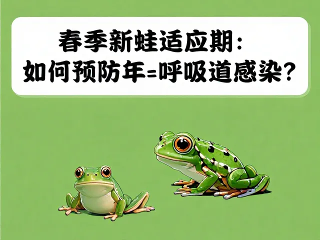 春季新蛙适应期，如何预防全年呼吸道感染？
