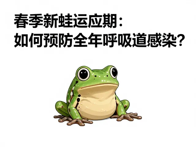 春季新蛙适应期，如何预防全年呼吸道感染？