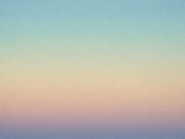 渐变贝壳风景抽象画,治愈系壁纸灵感与高清素材分享