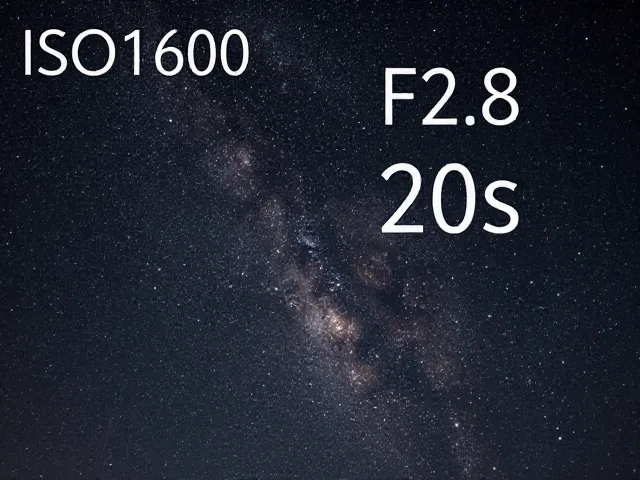 光圈开度与星点形态的光学表现