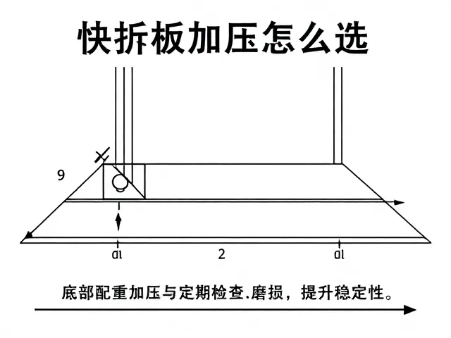 快拆板怎么选？关注底部配重加压与定期检查磨损，提升稳定性