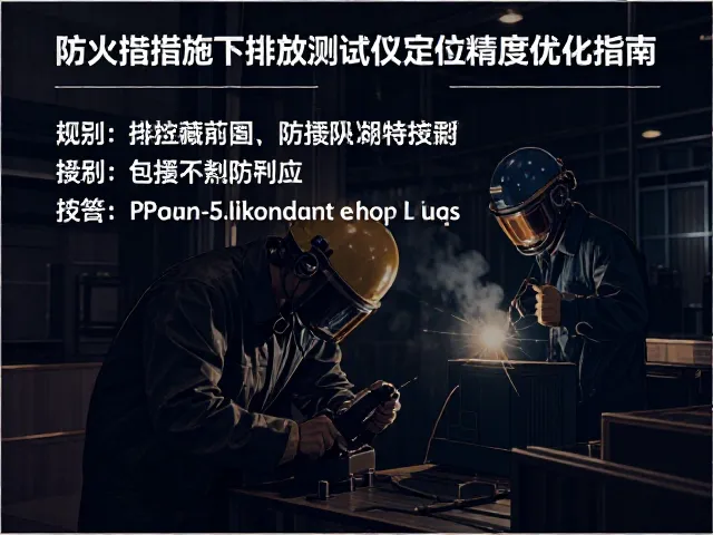 焊接防火措施下的排放测试仪定位精度优化指南