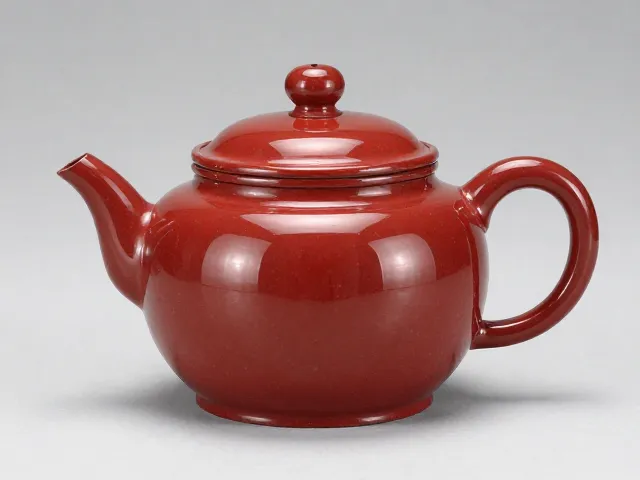 亮面通透内画壶,设色工艺解析,红色寓意喜庆吉祥之选