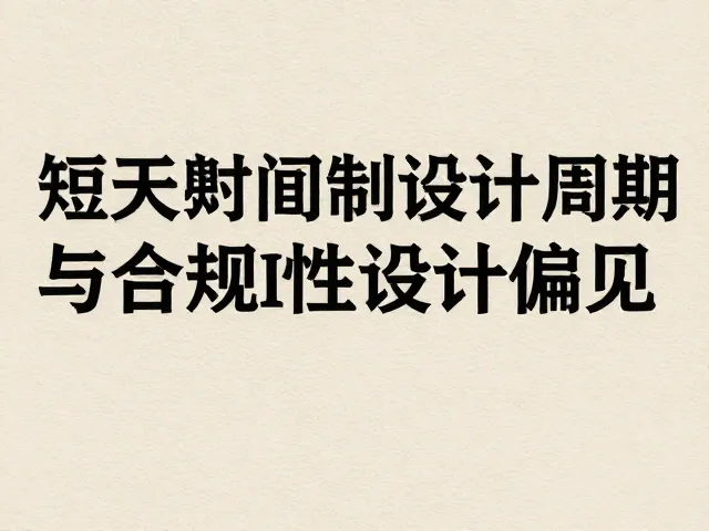 工作流优化与合规性设计实践